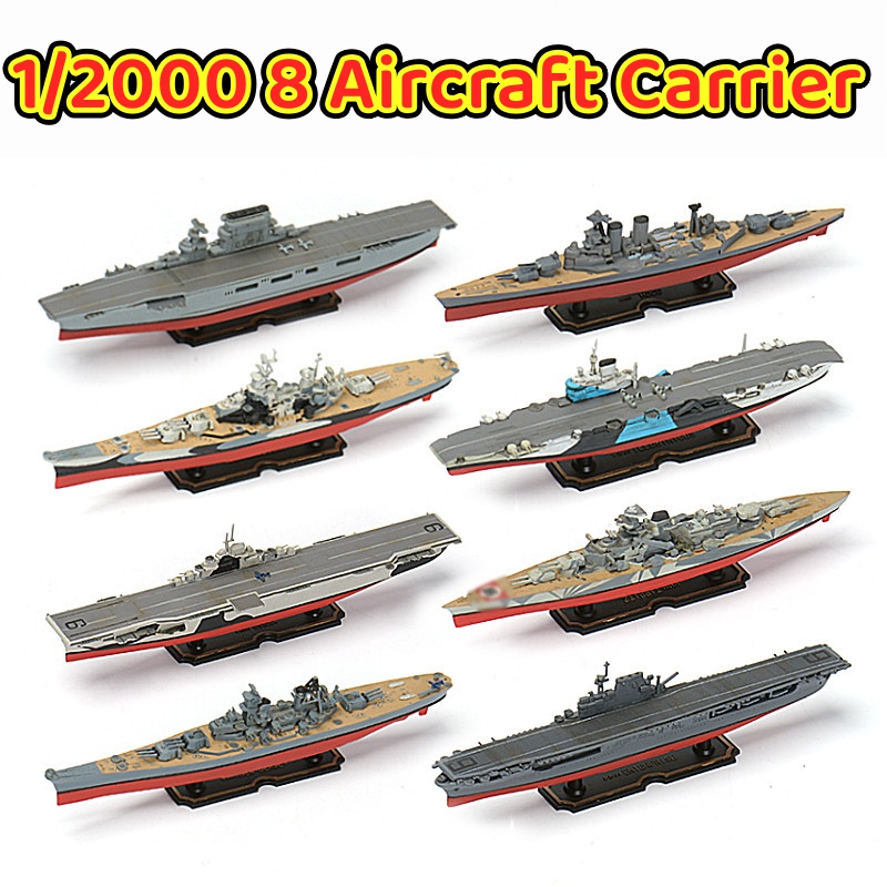 Model Kit Battleship - Model Kapal Perang Plastik Rakitan 1/2000