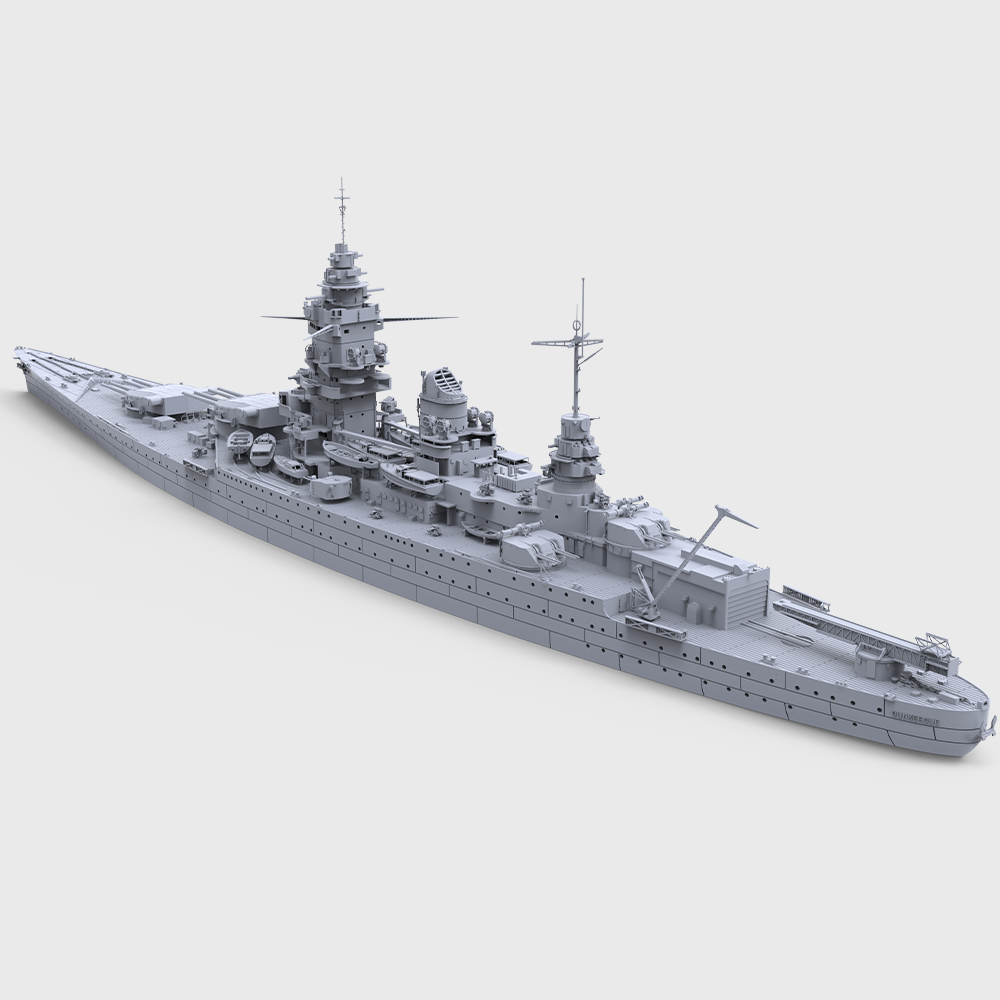 Model Kit Battleship - SSC703 MRY-SFW 1/350 1/700 1/200 Kapal