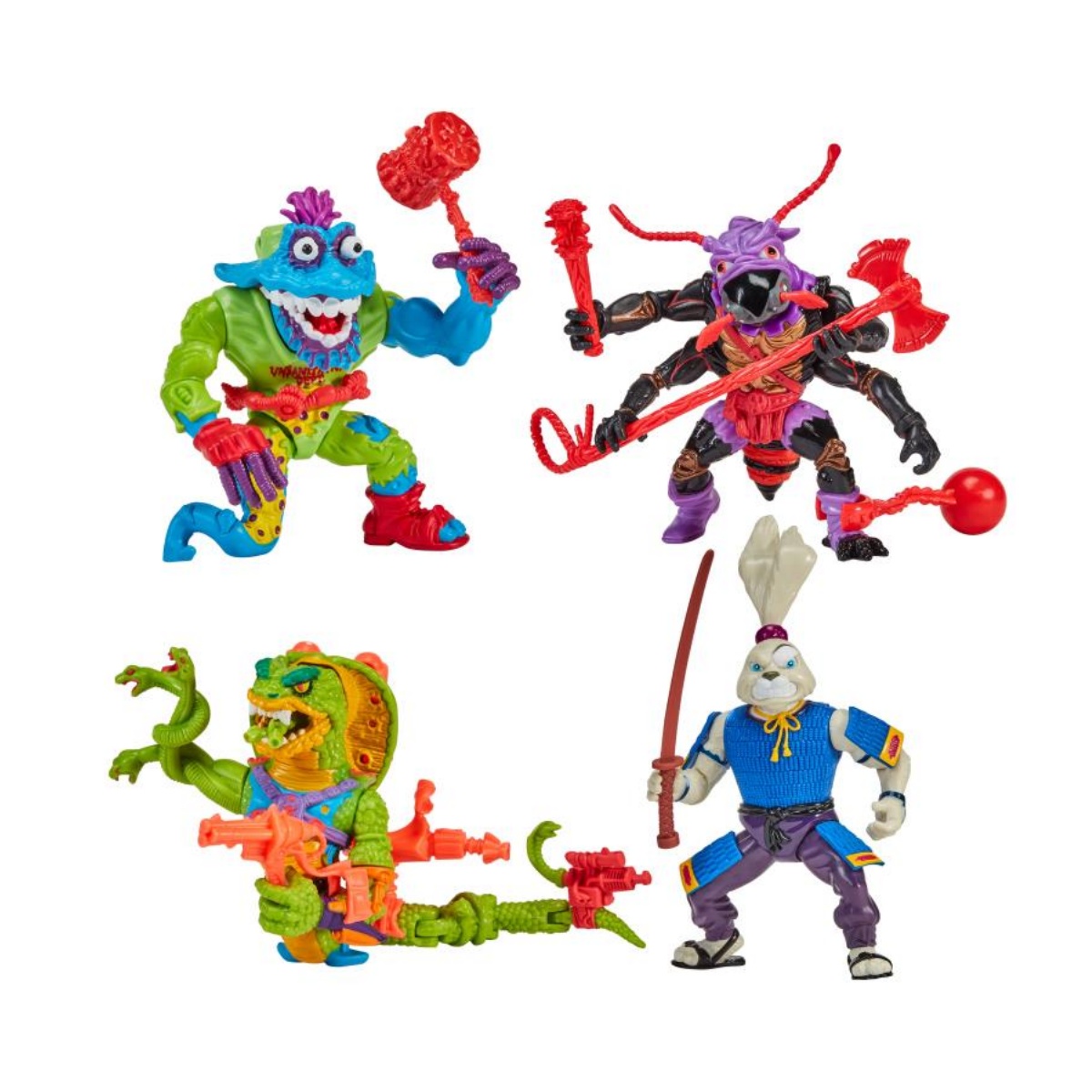 Model Kit Power Rangers - Mainan Superhero Gaya Power Rangers TMNT
