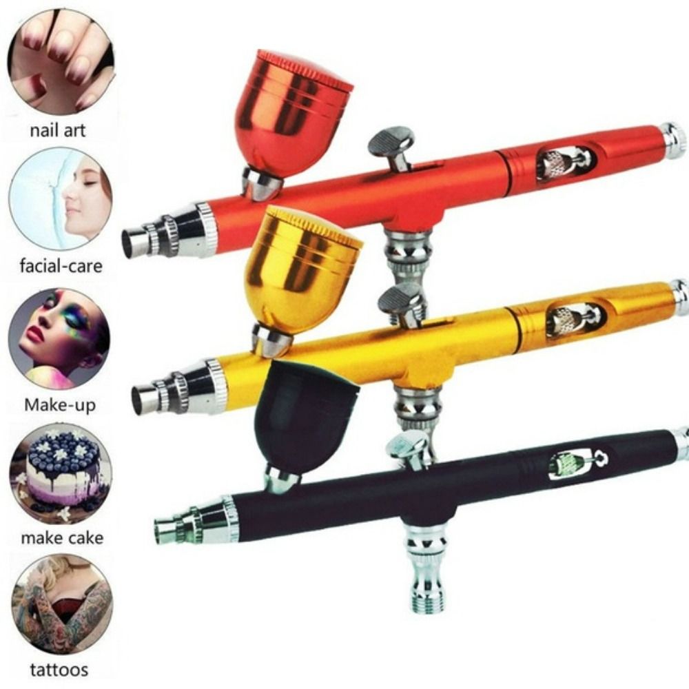 Airbrush Compressor Kit - Kit Airbrush Lukis Genggam dengan Kompresor