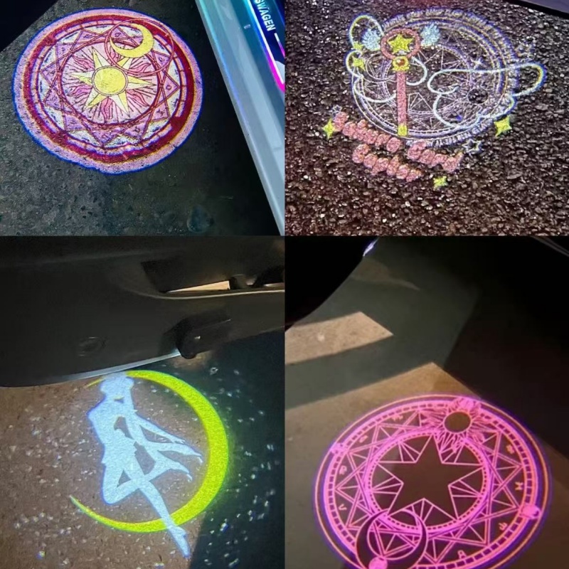 Model Kit Cars - Lampu Proyektor Selamat Datang Mobil Anime