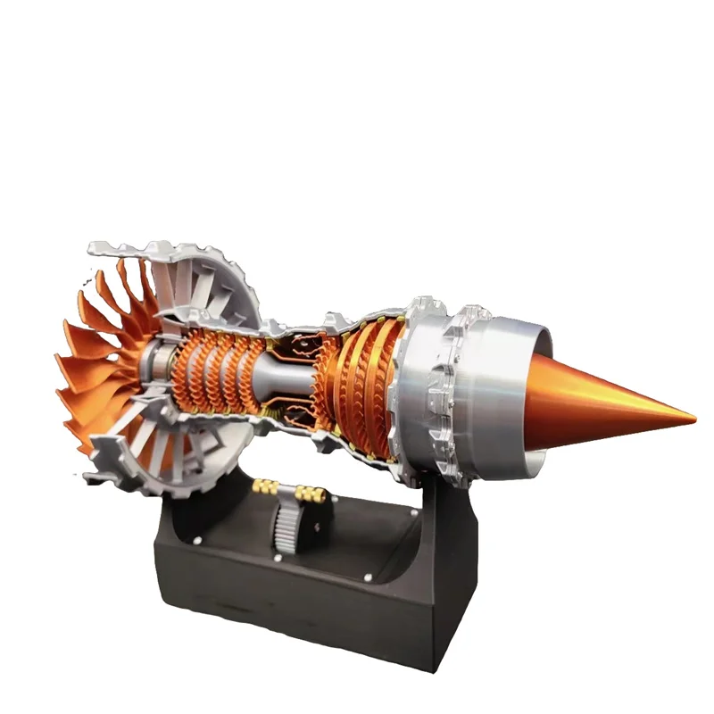 Model Kit Jet Engine - Kit perakitan Model penerbangan mesin turbo