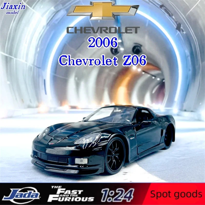 Model Kit Mustang - JADA1:24 Chevrolet 2006 Z06 Seri Model