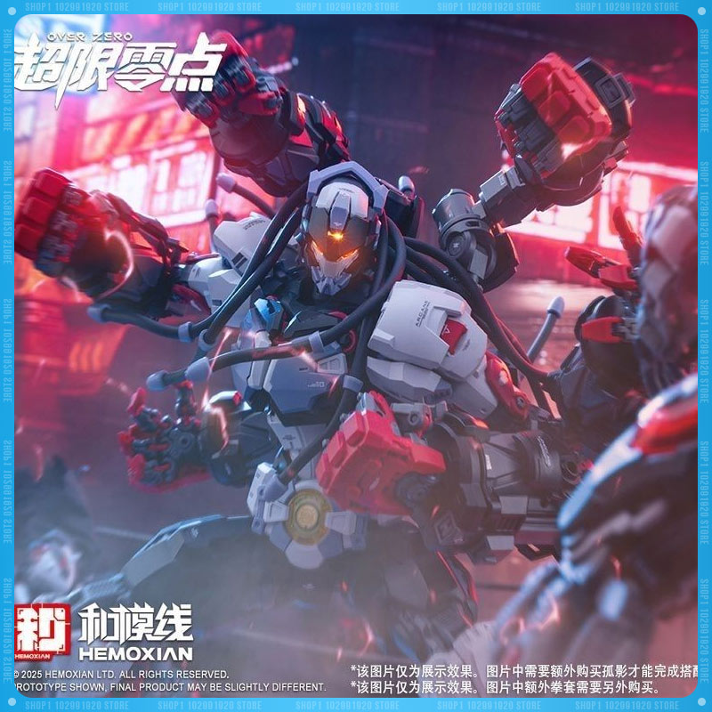 Model Kit Baki - Tersedia 1/100 HEMOXIAN MG Kit Model