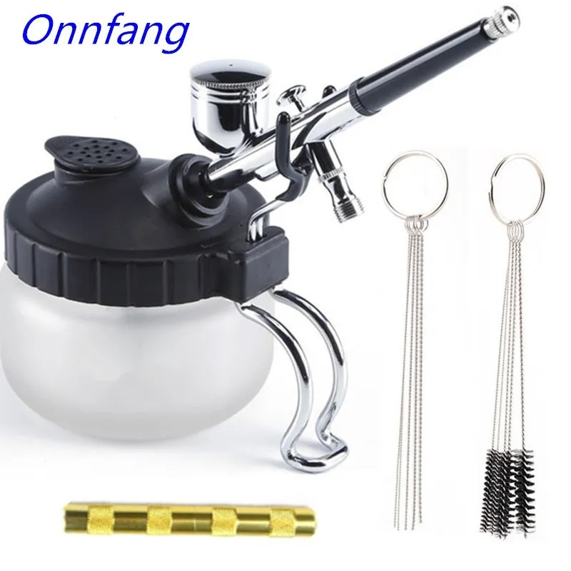 Airbrush Compressor Kit - Airbrush Cleaning Pot Stabilizer Botol Dudukan