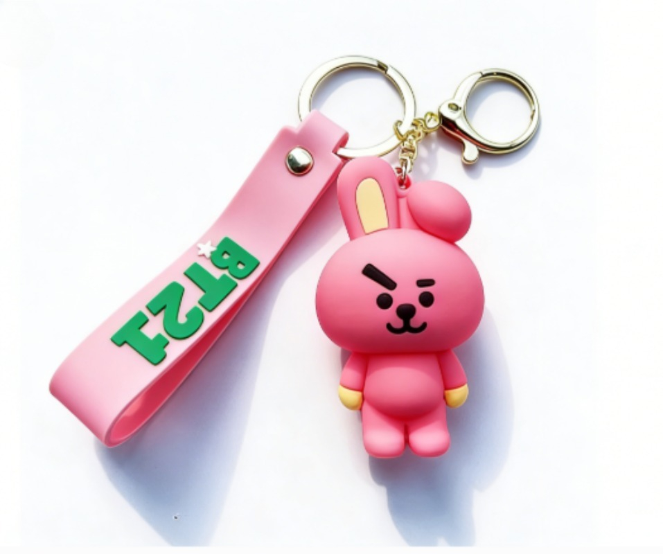Model Kit Cars - Gantungan Kunci BT21 Koya RJ Shooky