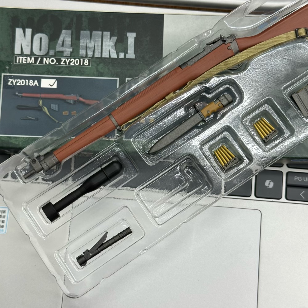 Model Kit Action Figure - ZY2018A Kit Model Senapan Lee-Enfield No.4