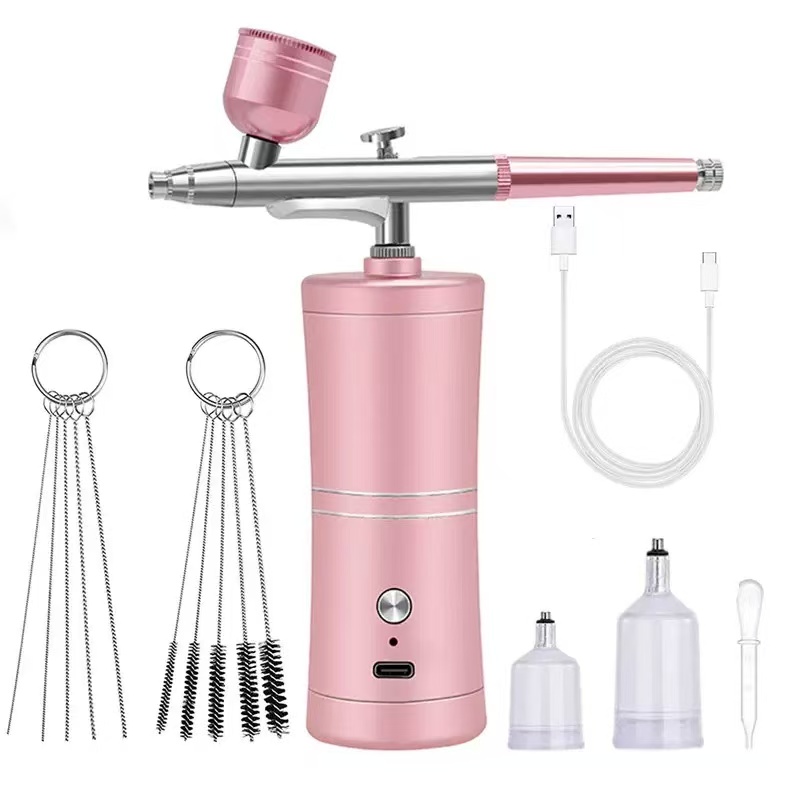 Airbrush Compressor Kit - Kit Airbrush Dengan Kompresor - Tekanan