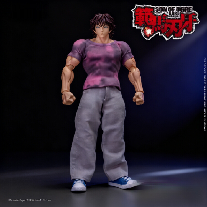 Model Kit Baki - Figur Aksi Anime Baki Hanma Oni