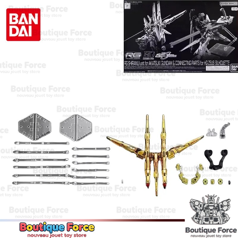 Model Kit Zeus - Bandai Gundam RG Shiranui Unit untuk