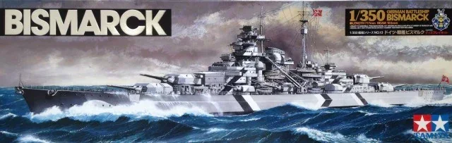 Model Kit Battleship - TAMIYA 1/350 Model Mainan Diy 78013
