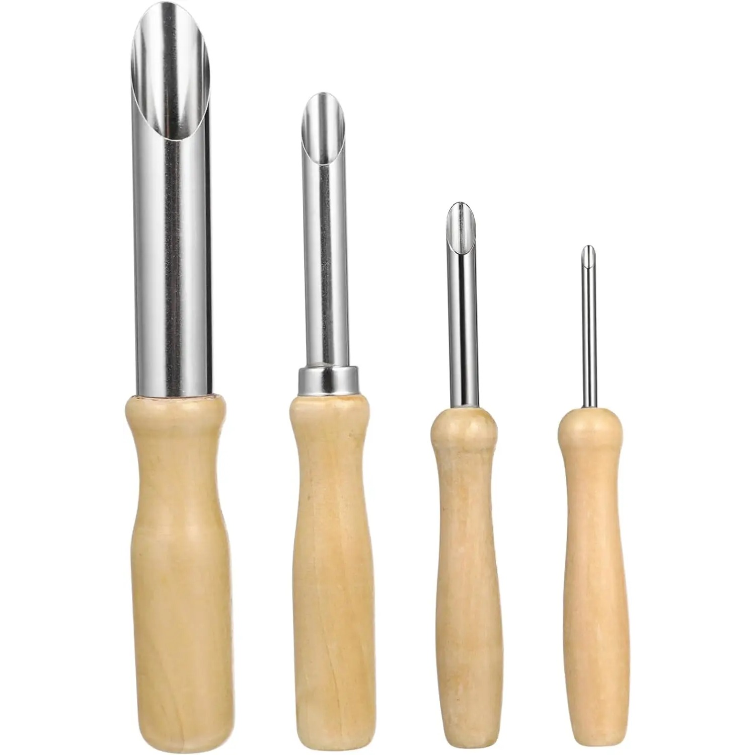 Model Kit Cutter - Kit Alat Tembikar Kayu 4 Bagian