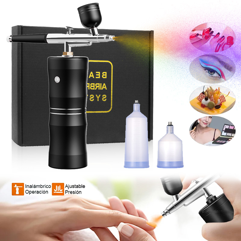 Airbrush Compressor Kit - Kit Kompresor Udara Mini Semprotan Oksigen