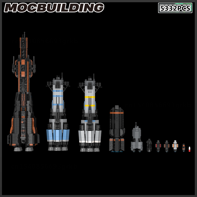 MOC Blok Bangunan Kapal Luar A - Model Kit Battleship ulasan dan harga