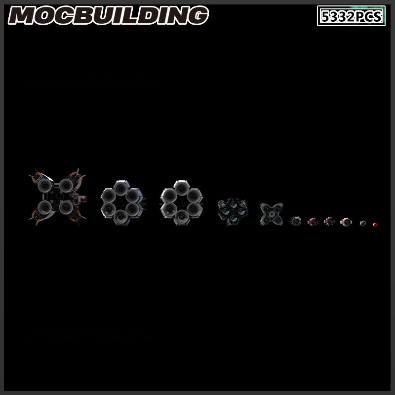 MOC Blok Bangunan Kapal Luar A - Model Kit Battleship ulasan dan harga