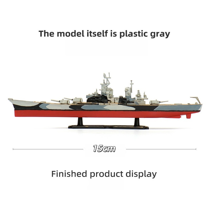 Model Kapal Perang Plastik Rak - Model Kit Battleship ulasan dan harga