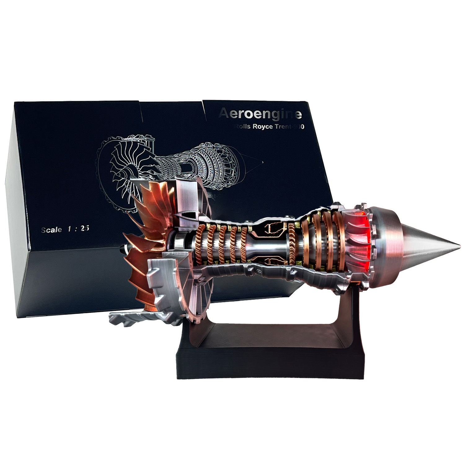 Model Mesin Jet Turbofan DIY K - Model Kit Jet Engine ulasan dan harga