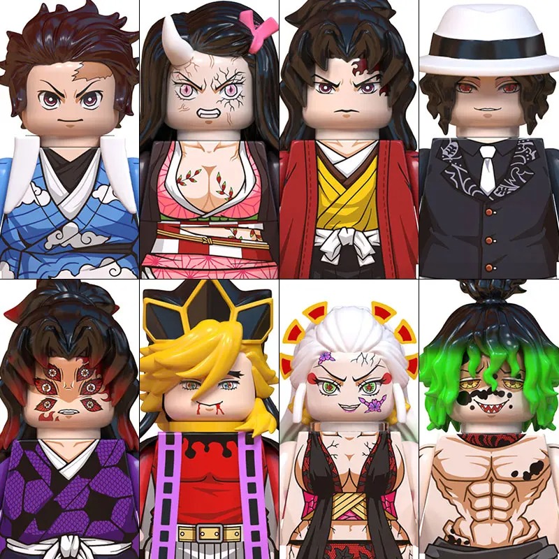 Minifigures Demon Slayer Build - Model Kit Action Figure ulasan dan harga