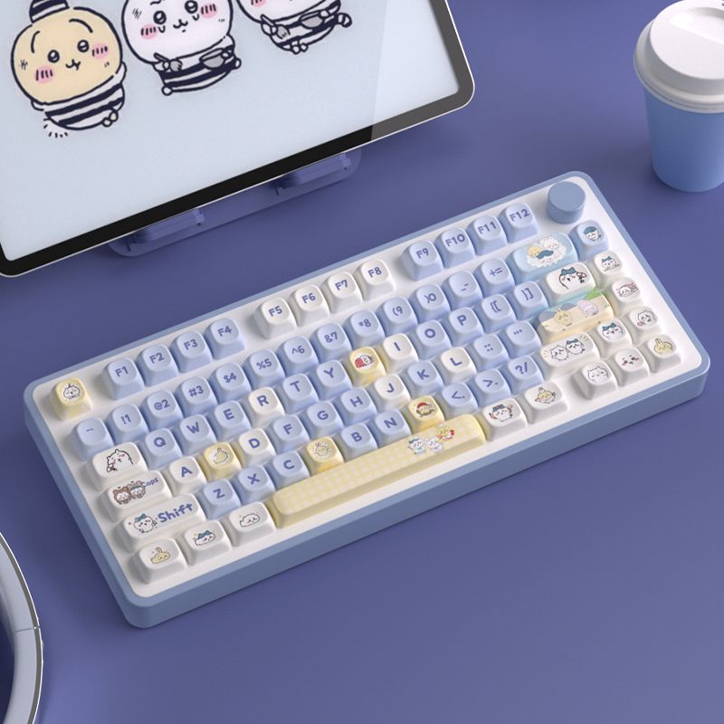 Keycaps Tema Chiikawa Kawaii L - Model Kit Mecha ulasan dan harga