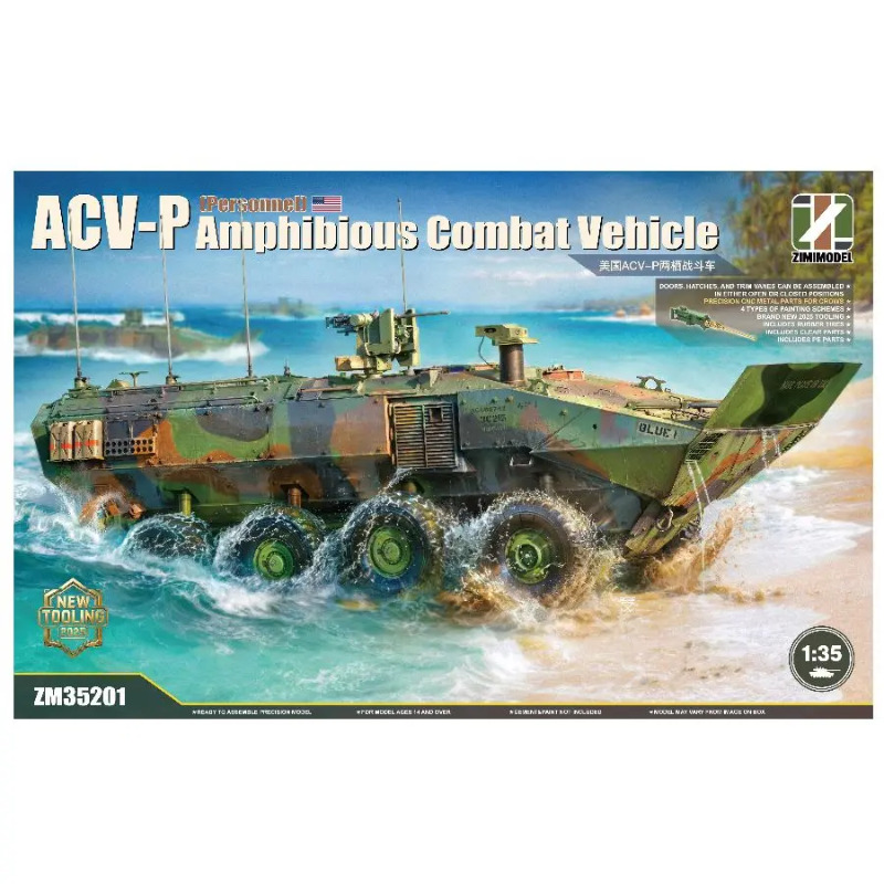 ZM35201 Zimi 1/35 ACV-D Kit Mo - Model Kit Italeri ulasan dan harga
