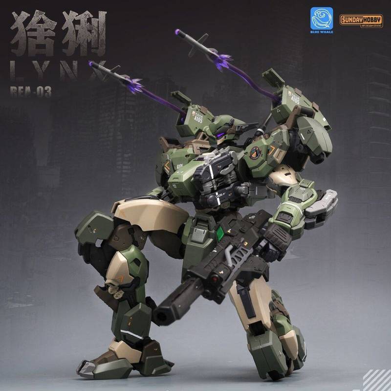Kit Model Plastik Brandnew Art - Model Kit Lynx ulasan dan harga