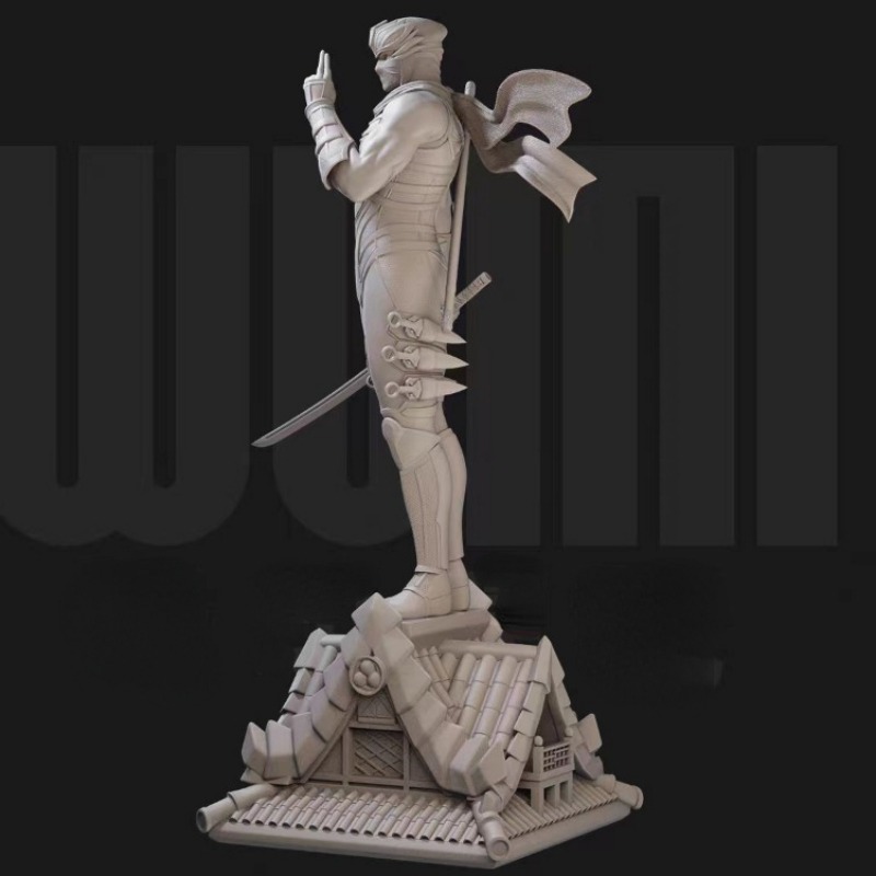 1/24 miniatur jubah hitam Ninj - Model Kit Baki ulasan dan harga