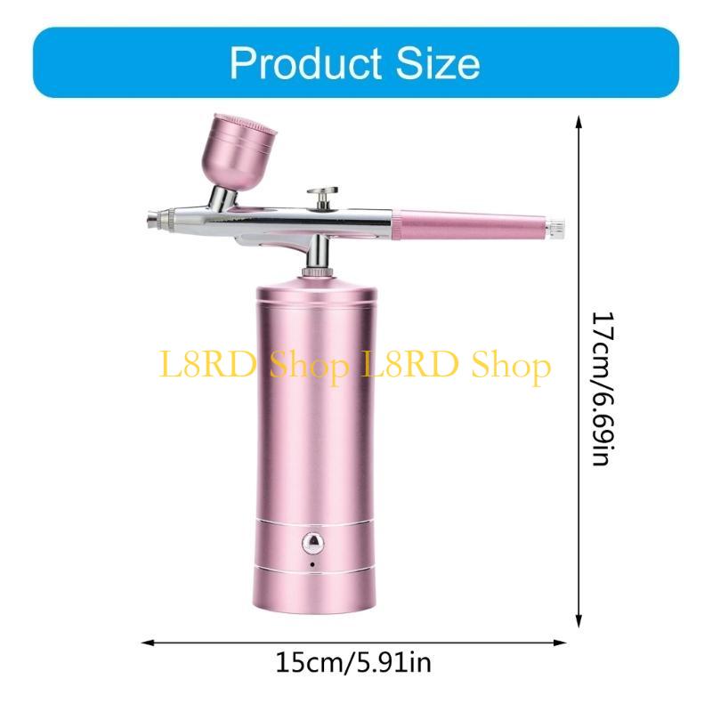 L8RD Senapan Sikat Udara Tanpa - Airbrush Compressor Kit ulasan dan harga