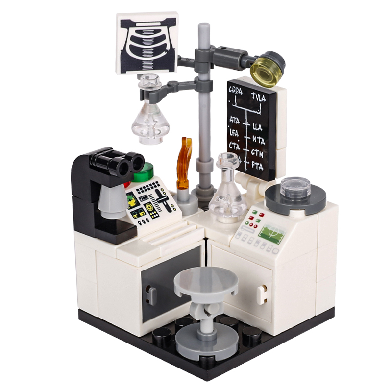 MOC City Lab laboratorium Kit  - Model Kit Zhao Yun ulasan dan harga
