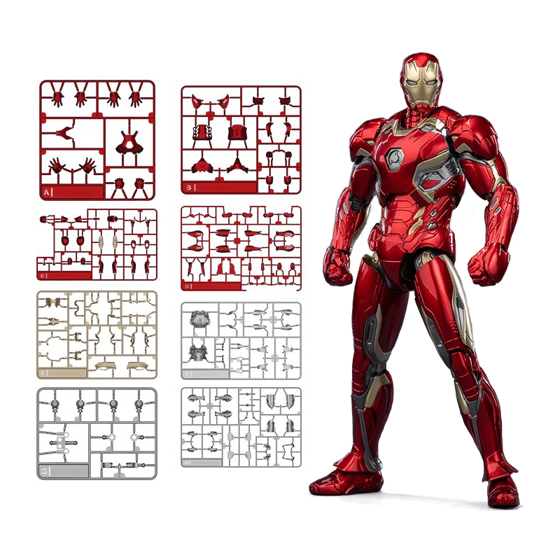 Mainan Bergerak Sendi ABS Mode - Model Kit Iron Man ulasan dan harga
