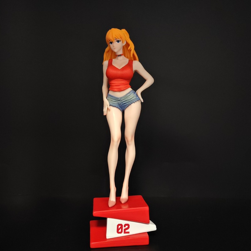 Patung Figur Anime Asuka Langl - Model Kit Eva 00 ulasan dan harga