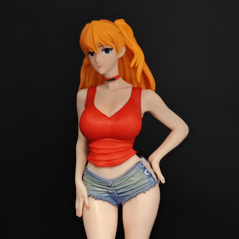 Patung Figur Anime Asuka Langl - Model Kit Eva 00 ulasan dan harga