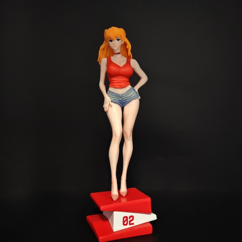 Patung Figur Anime Asuka Langl - Model Kit Eva 00 ulasan dan harga