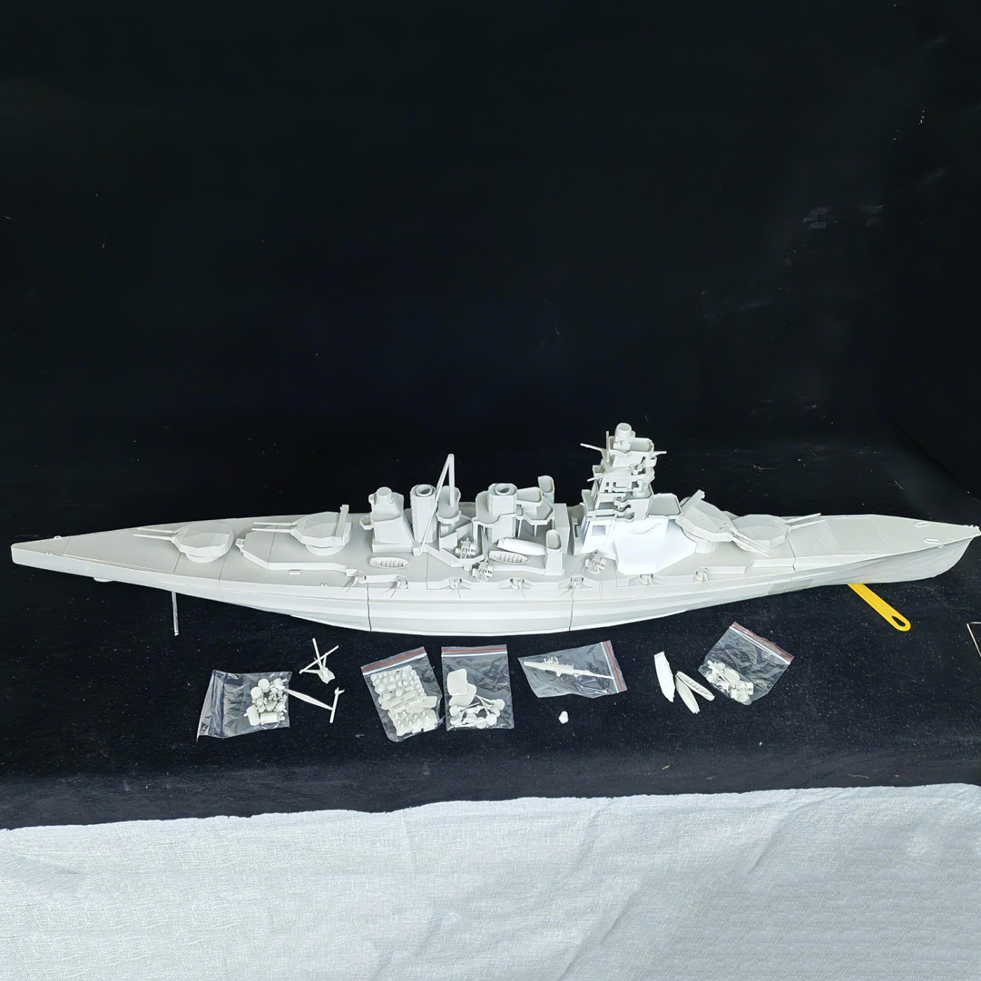 Kapal RC 1/200 107cm Kongo Kap - Model Kit Battleship ulasan dan harga