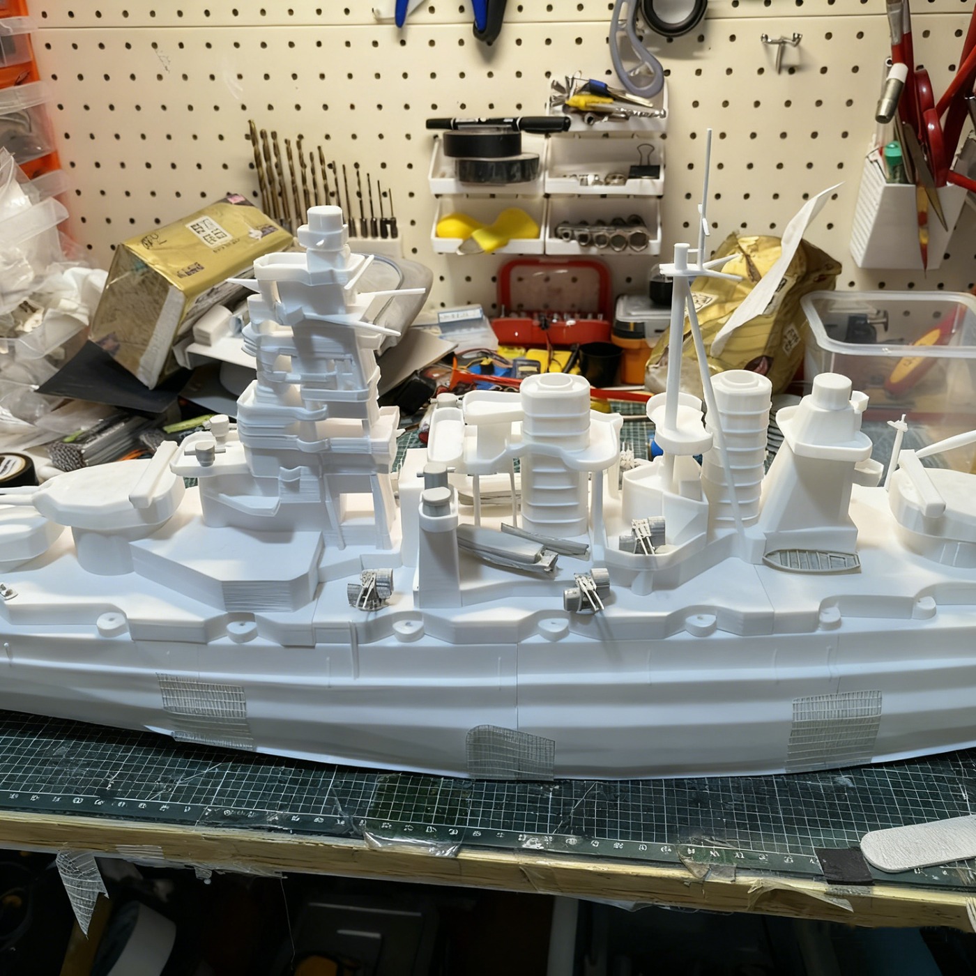 Kapal RC 1/200 107cm Kongo Kap - Model Kit Battleship ulasan dan harga
