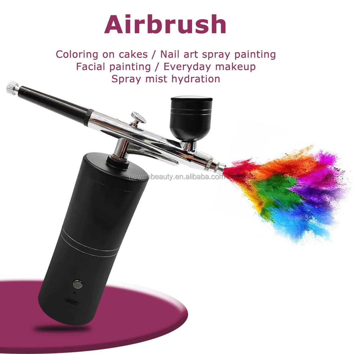 Kit Airbrush Tanpa Kabel denga - Airbrush Compressor Kit ulasan dan harga