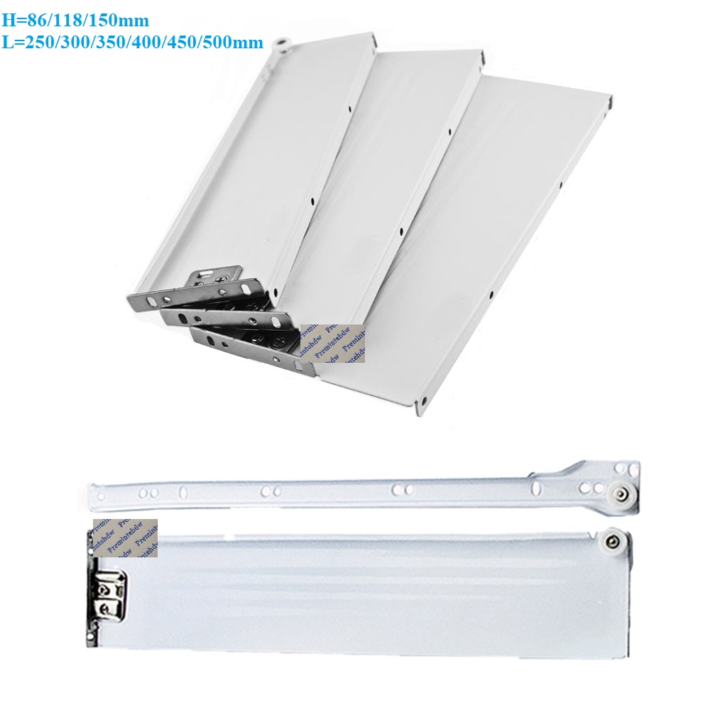 1 Pasang Rel Laci Logam Dindin - Model Kit Runner Organizer ulasan dan harga