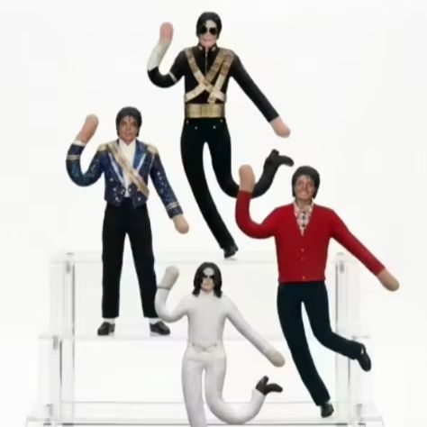 Boneka Plush Michael Jackson d - Model Kit Joints ulasan dan harga