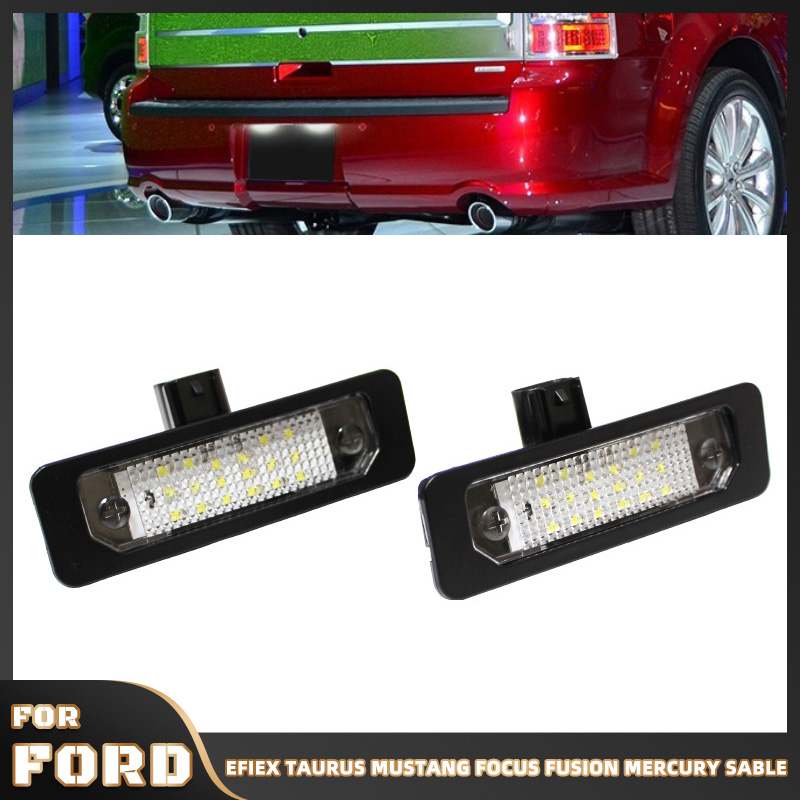 Lampu LED pelat nomor 1 pasang - Model Kit Mustang ulasan dan harga