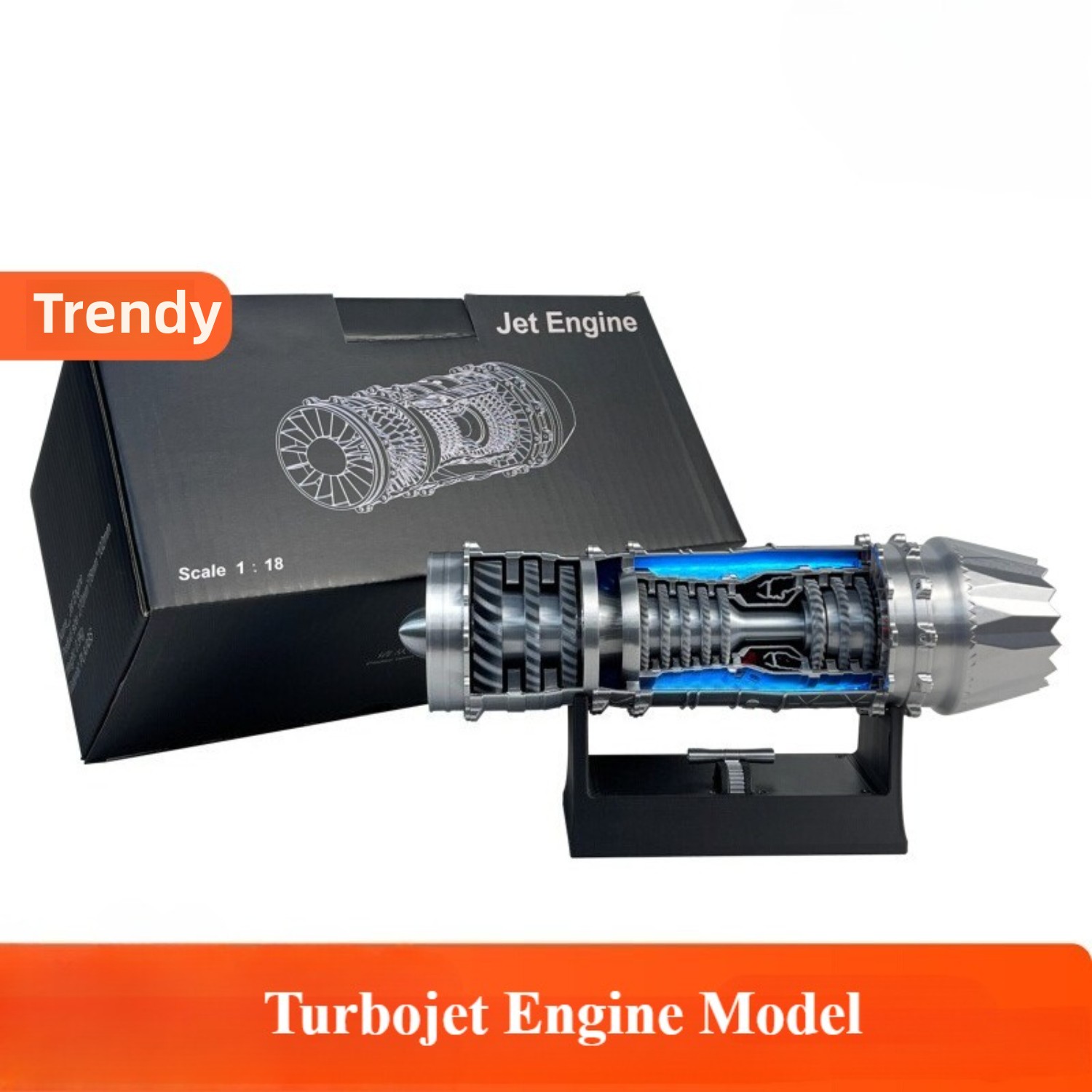 Kit Model Mesin Jet Tempur Mic - Model Kit Jet Engine ulasan dan harga