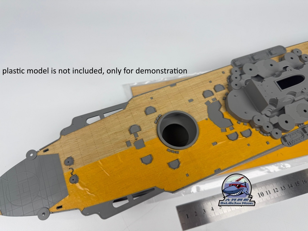 Lembar Masking Dek Kayu Skala  - Model Kit Battleship ulasan dan harga