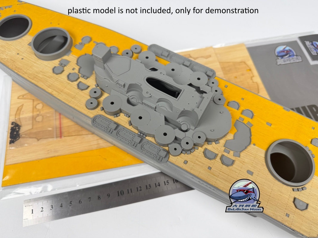Lembar Masking Dek Kayu Skala  - Model Kit Battleship ulasan dan harga