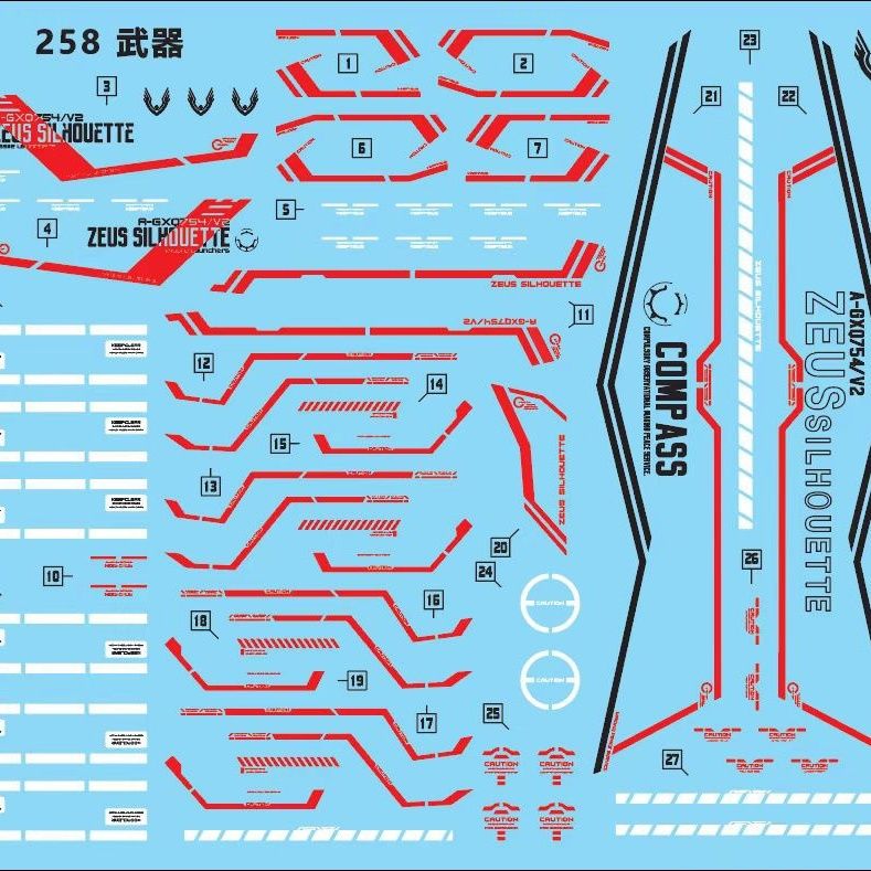 Star-HGCE 1/144 Kit Model Takd - Model Kit Zeus ulasan dan harga