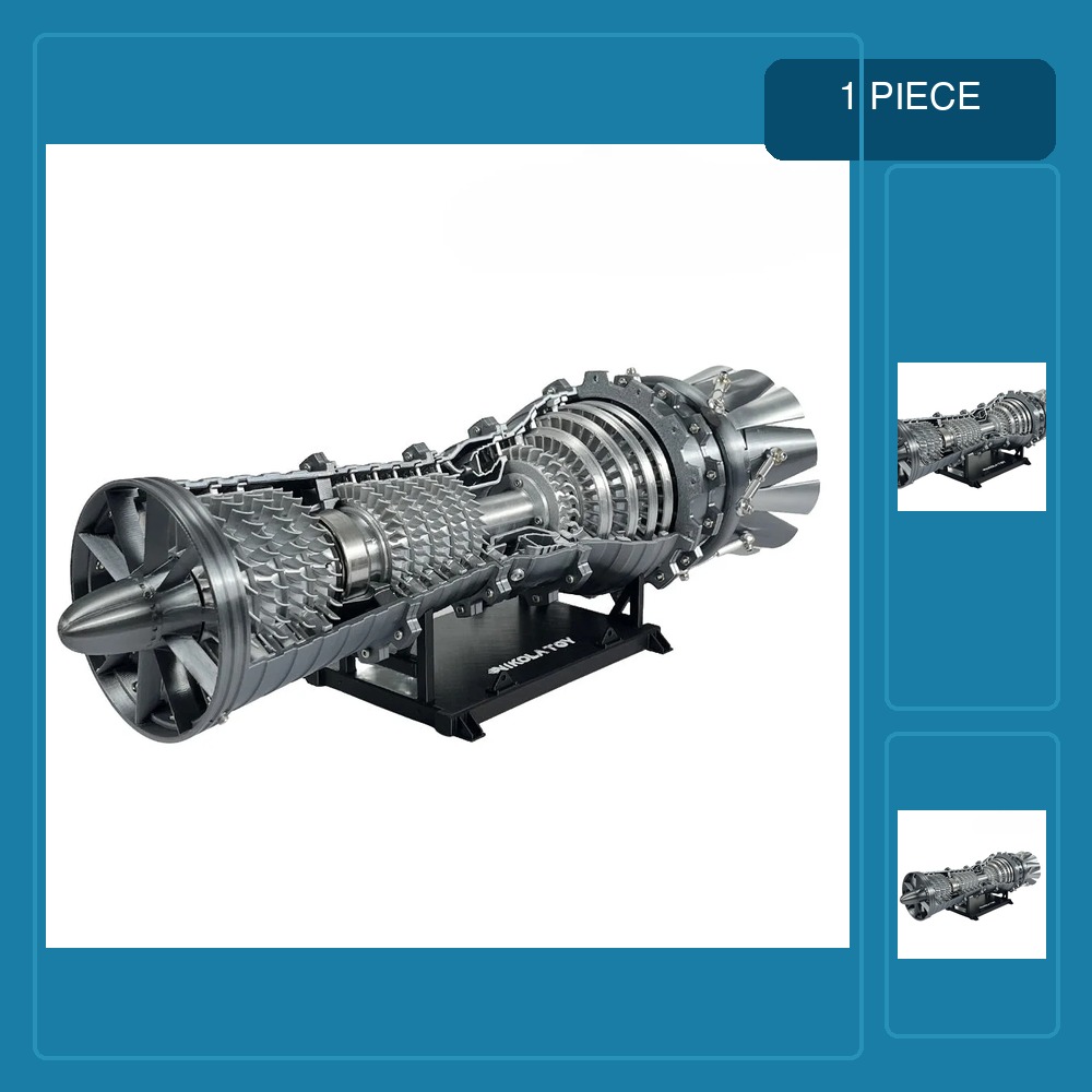 Kit Model Mesin Turbin GEJ79,  - Model Kit Jet Engine ulasan dan harga