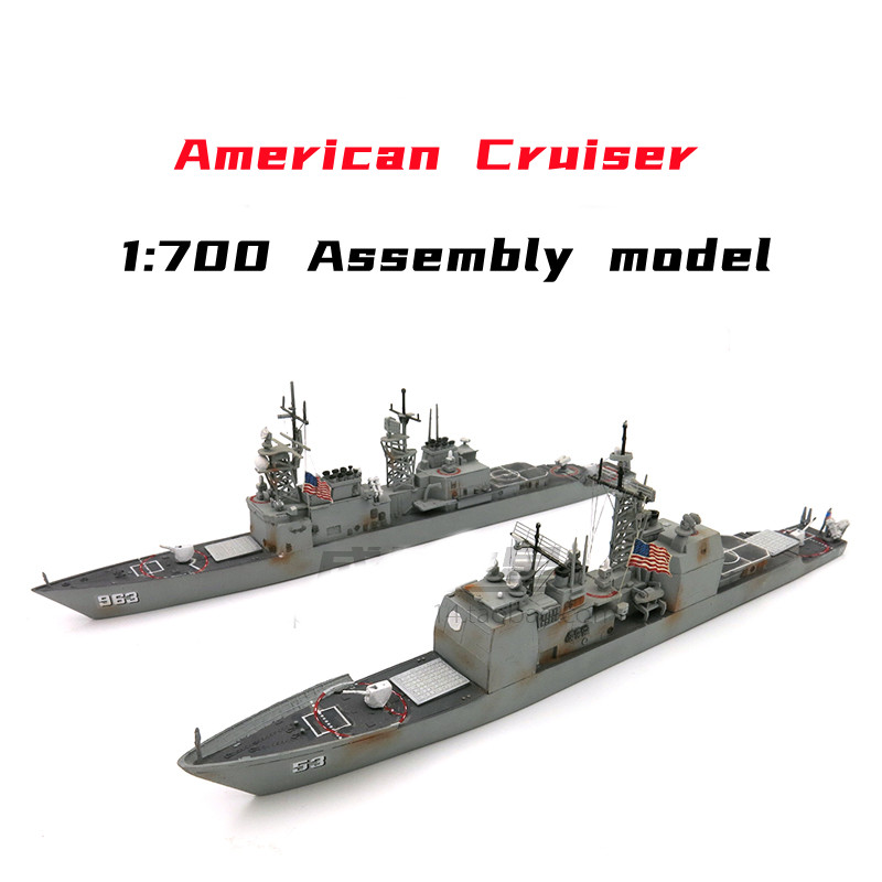 1/700 Kit Model Kapal Penjelaj - Model Kit Battleship ulasan dan harga