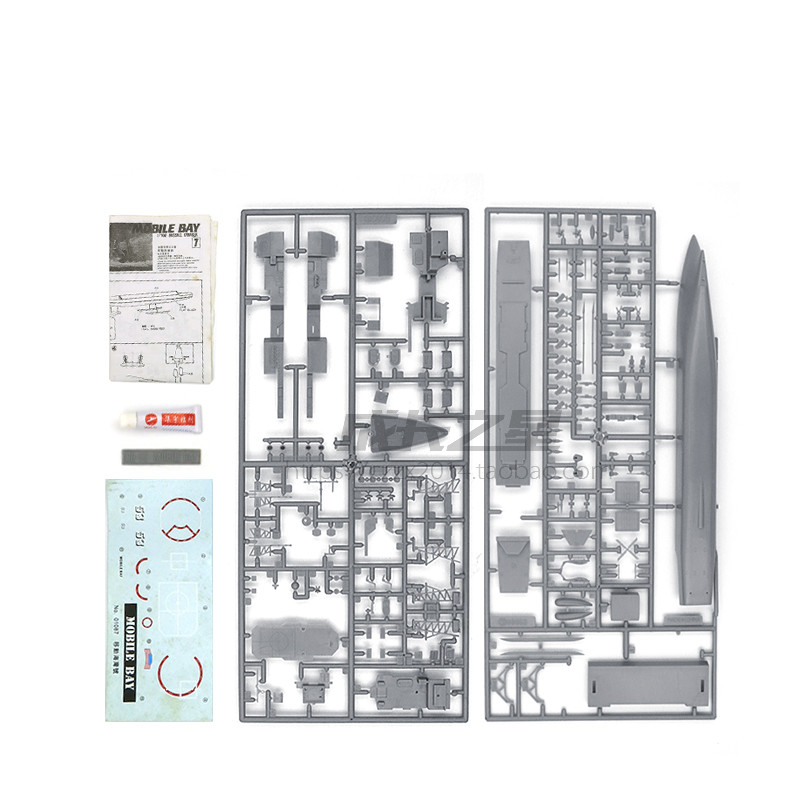 1/700 Kit Model Kapal Penjelaj - Model Kit Battleship ulasan dan harga