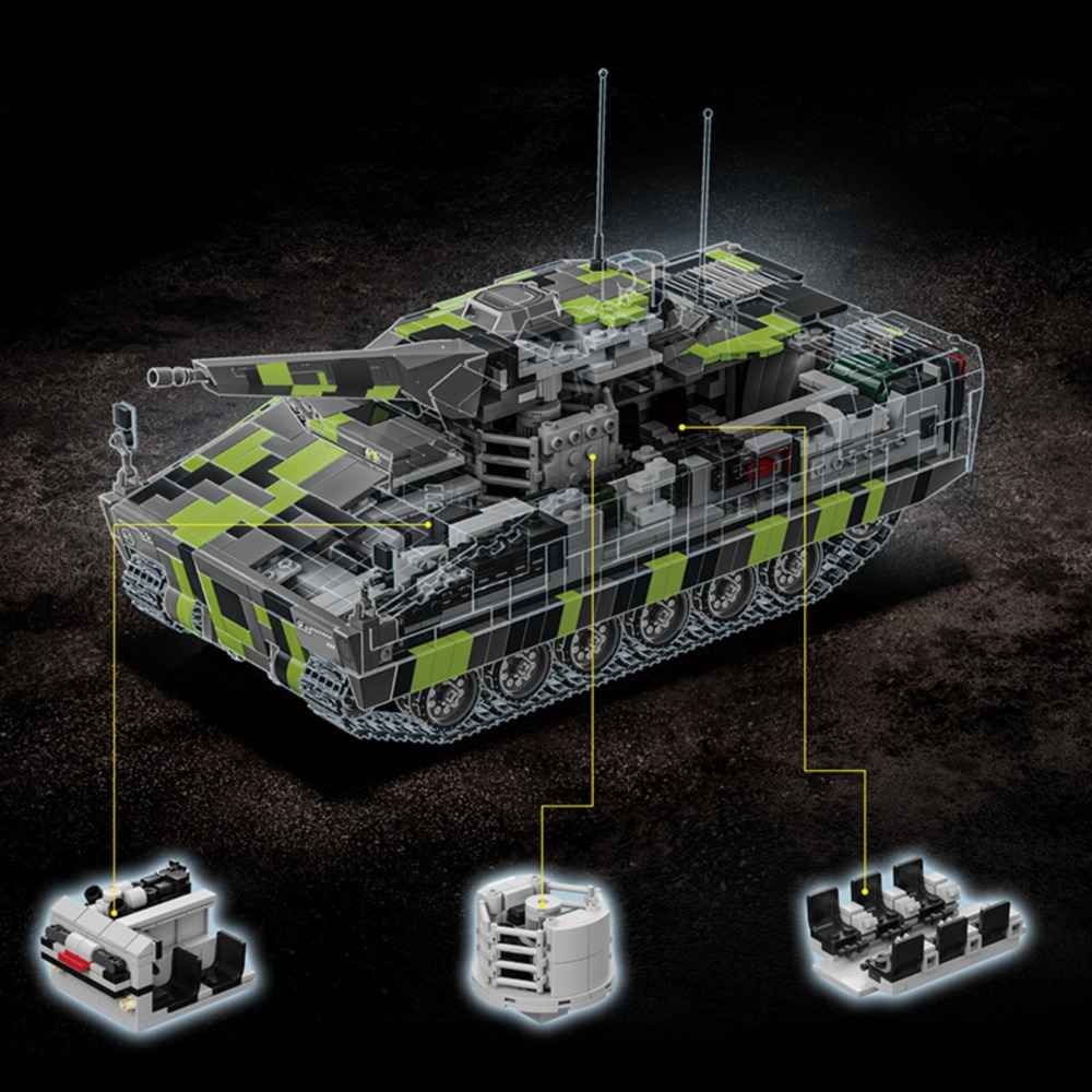 96011 2708pcs KF41 Lynx Kendar - Model Kit Lynx ulasan dan harga