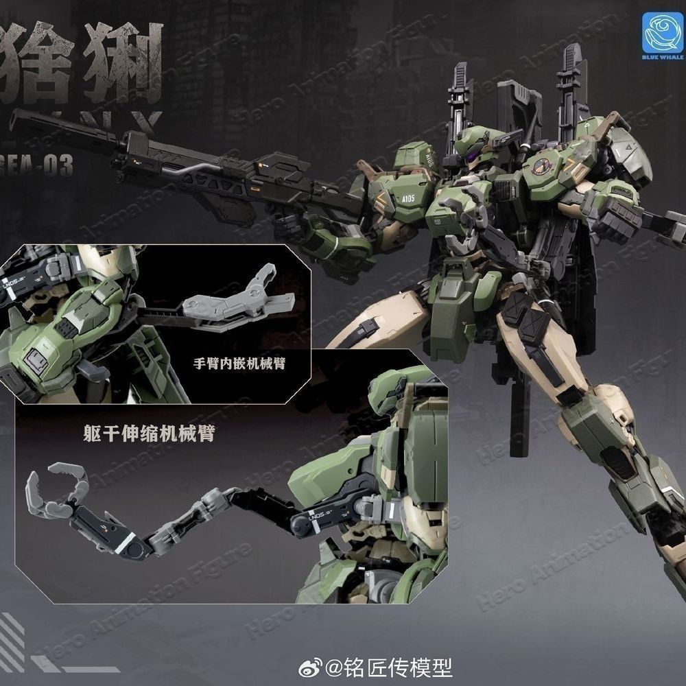 BARU MingjiangZhuan BLUE WHALE - Model Kit Lynx ulasan dan harga