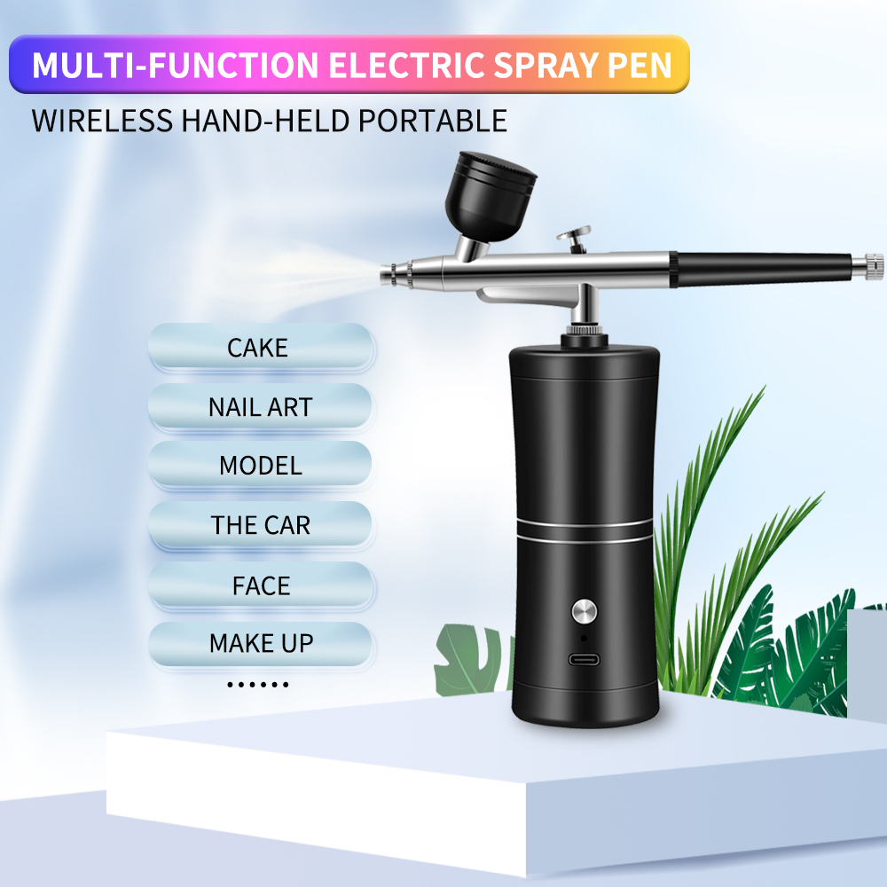 Airbrush Nirkabel Portabel yan - Airbrush Compressor Kit ulasan dan harga
