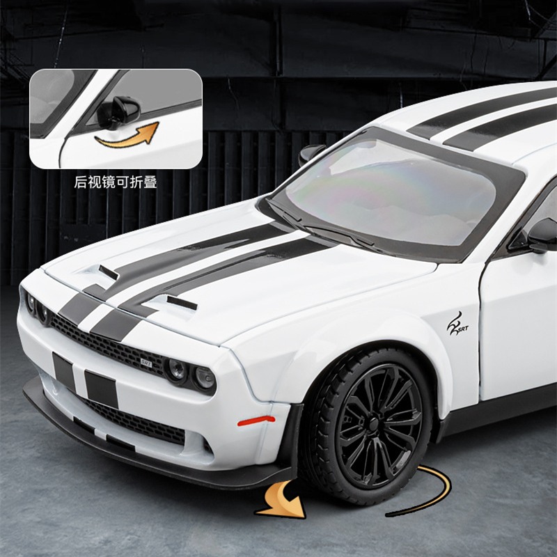 1:24 Dodge Challenger SRT Hell - Model Kit Mustang ulasan dan harga