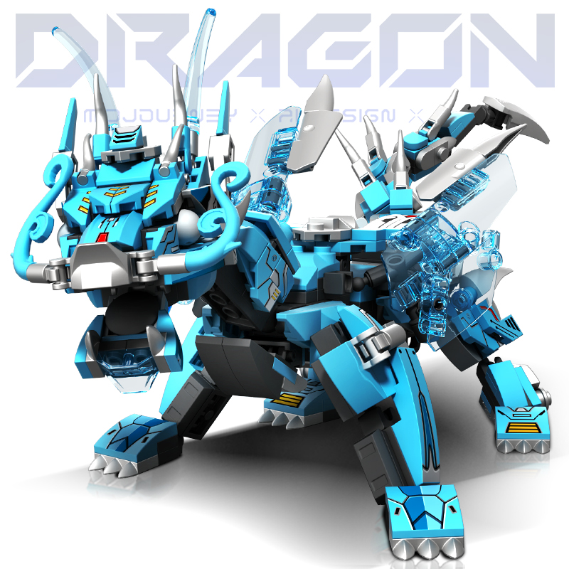 2 in 1 Robot Mecha Transformab - Model Kit Mecha ulasan dan harga
